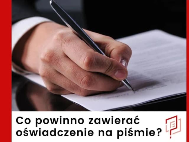Jak napisać oświadczenie o opiece nad osobą starszą - wzór i porady Jak napisać oświadczenie o opiece nad osobą starszą - wzór i porady